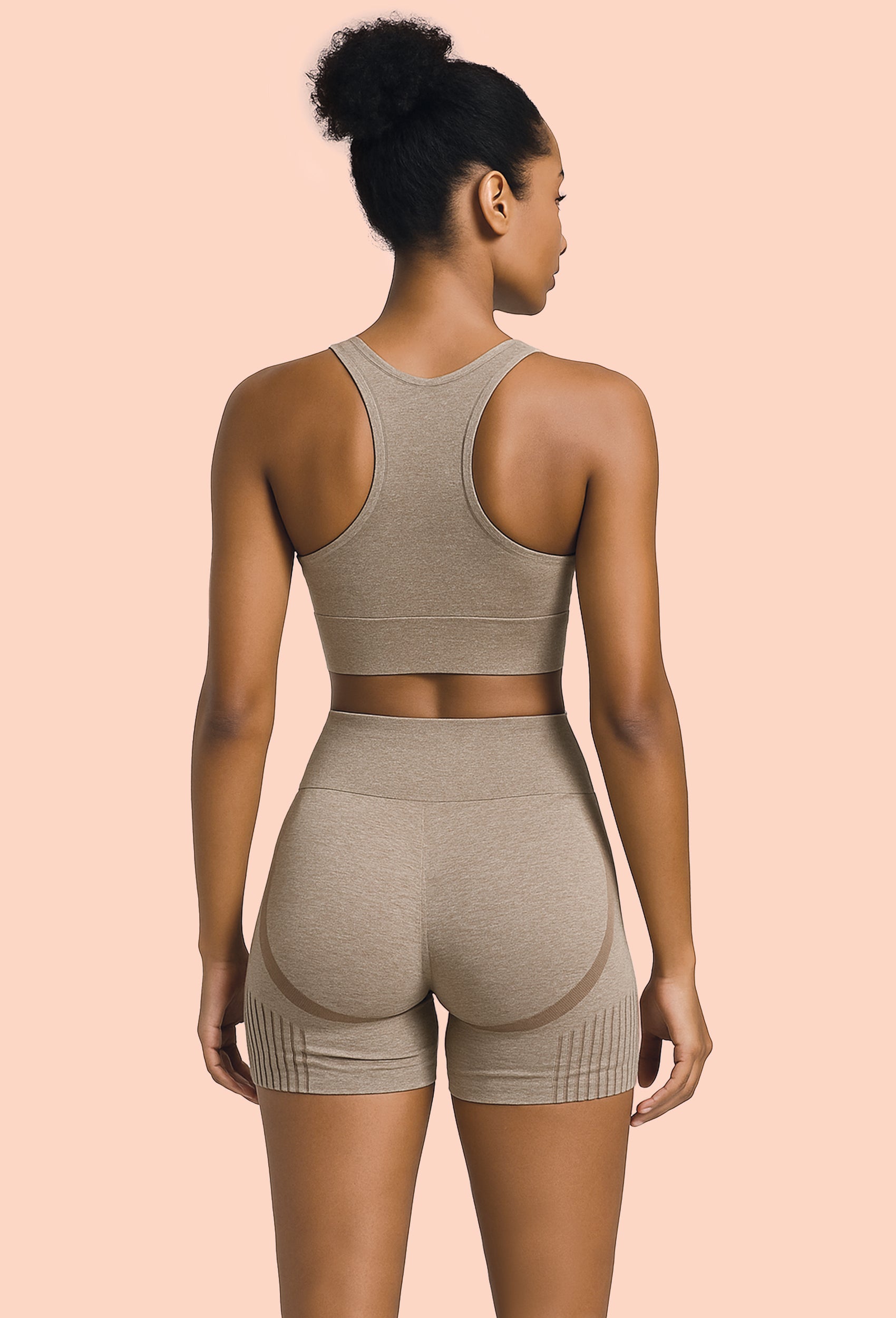 HIGH-RISE BIKER SHORTS 3.5" • 2 PACK