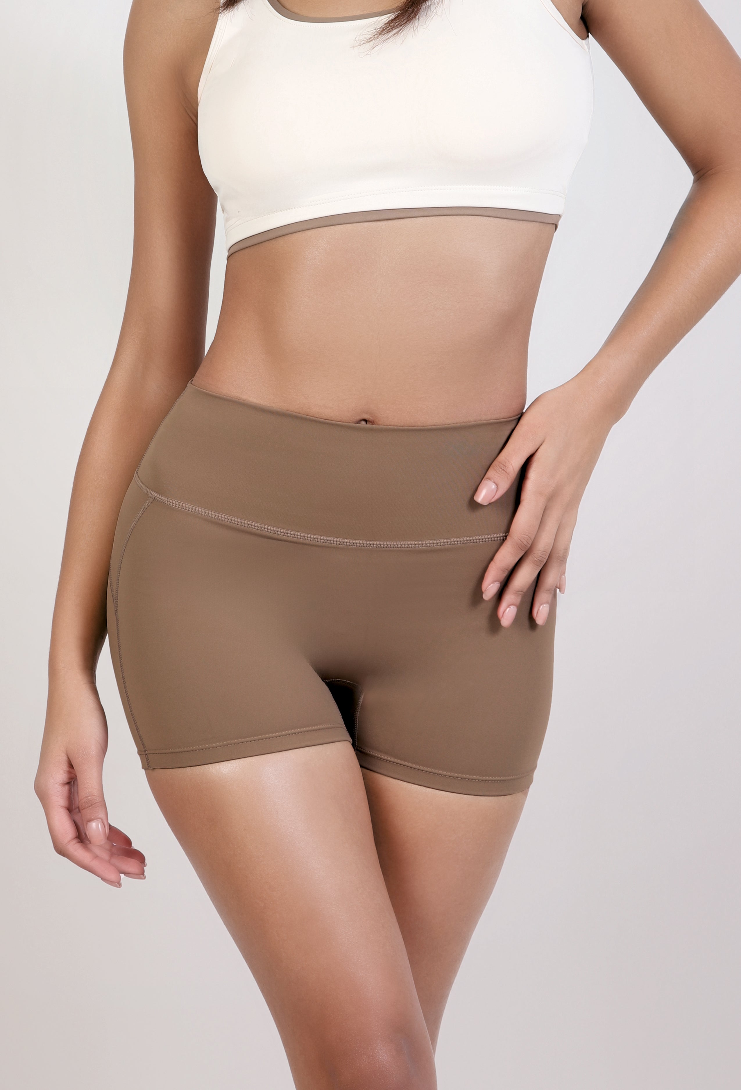 HIGH-RISE BIKER SHORTS 3”