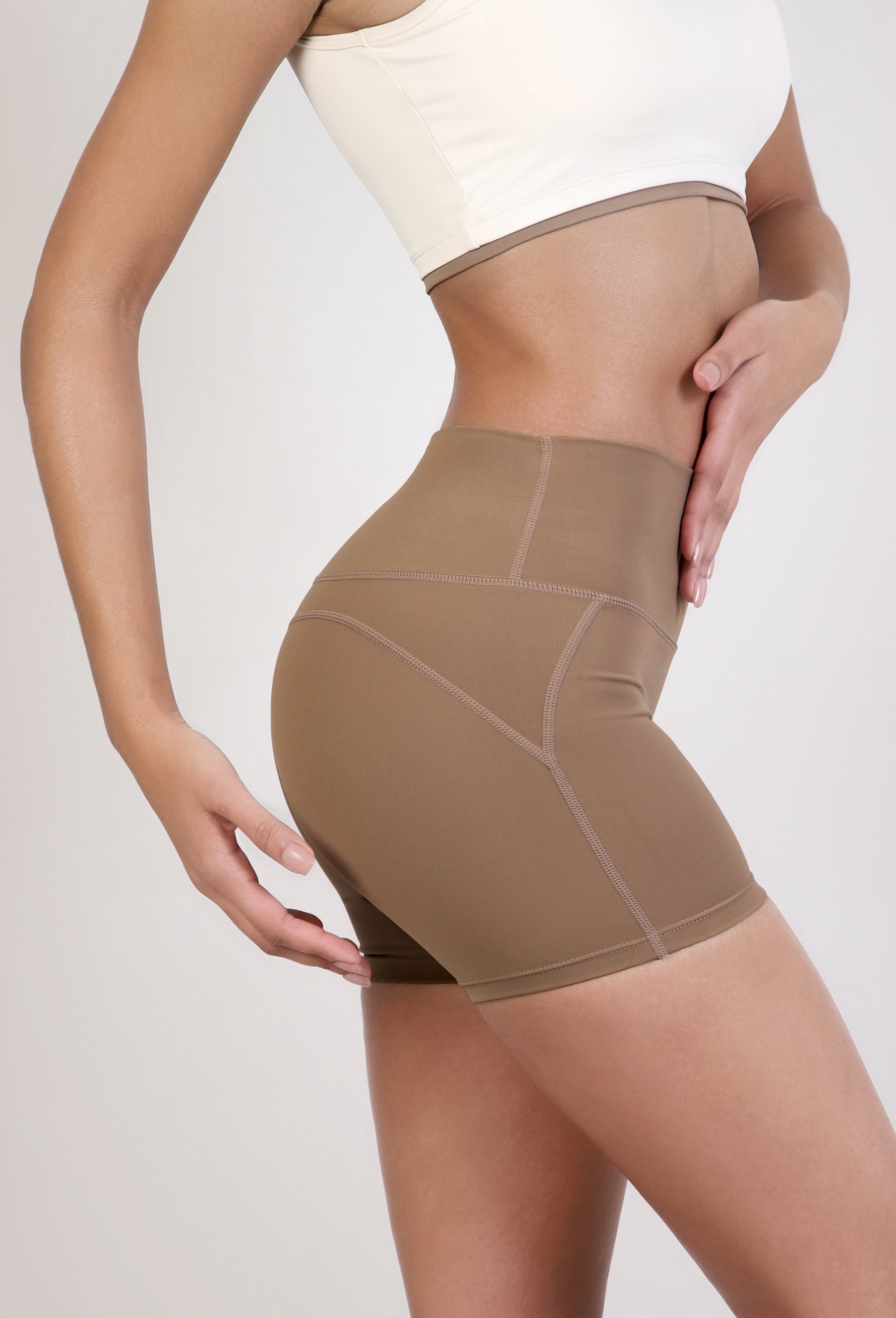 HIGH-RISE BIKER SHORTS 3”
