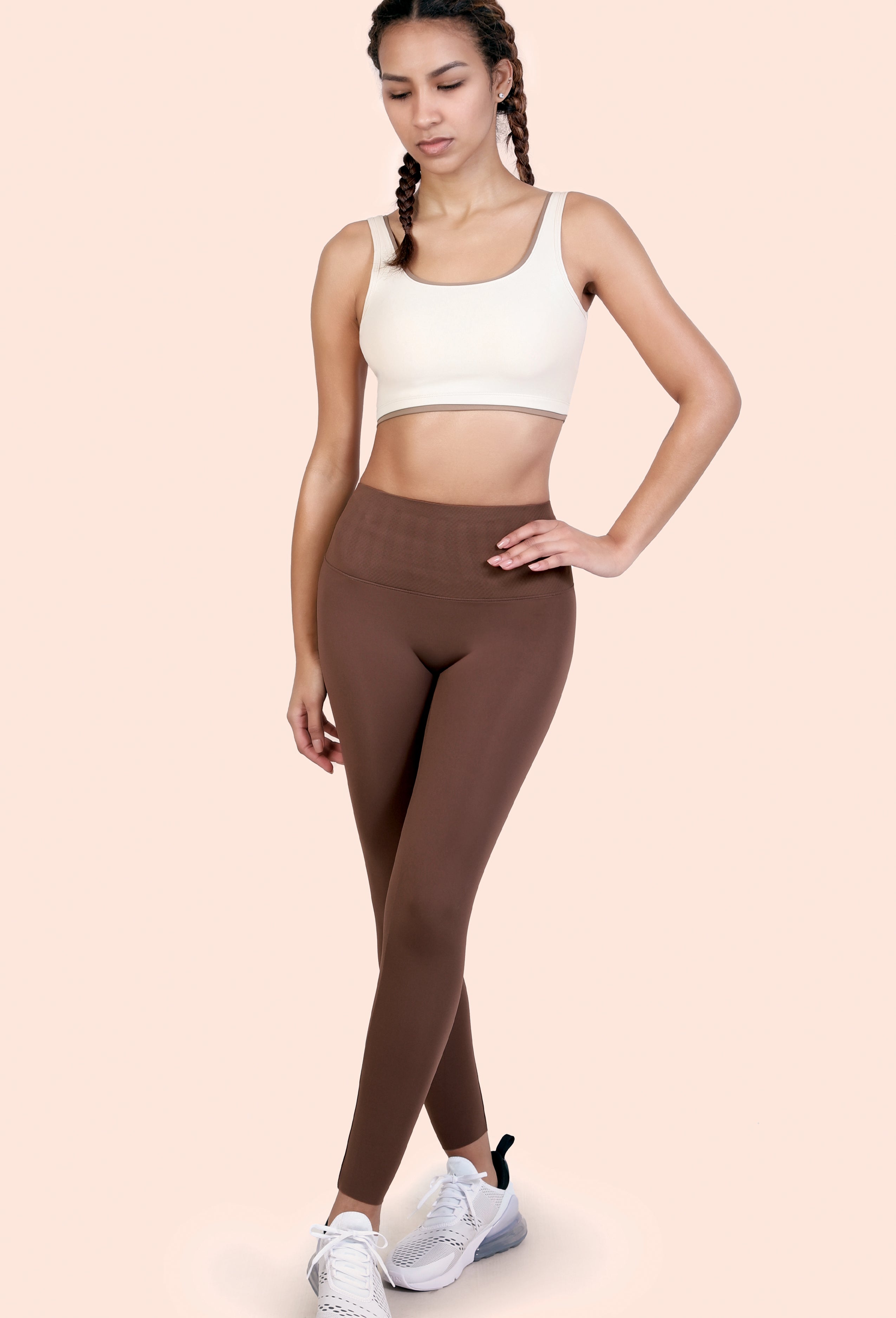 HIGH-RISE TUMMY CONTROL LEGGINGS