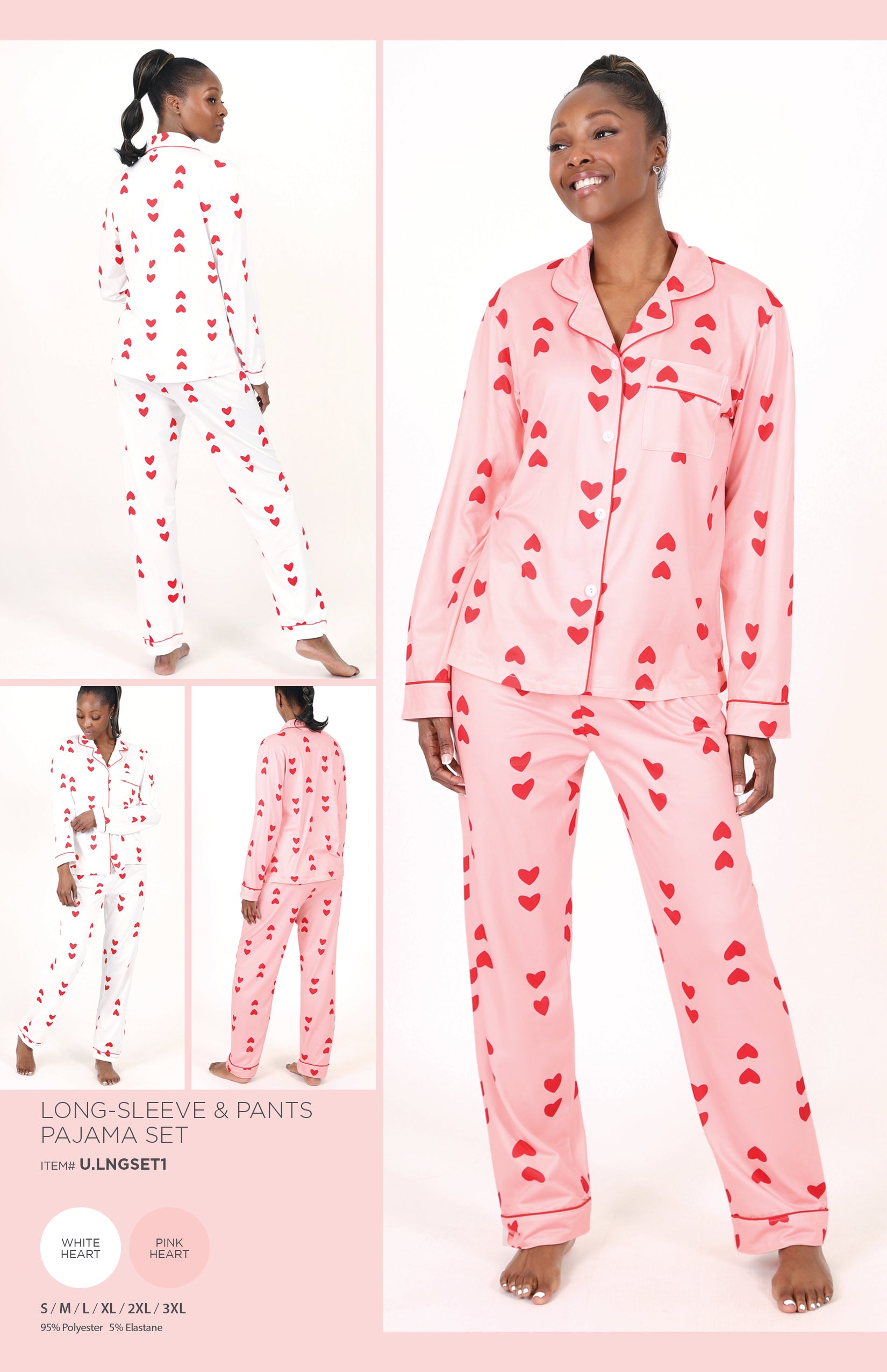 LONG-SLEEVE & PANTS PAJAMA SET