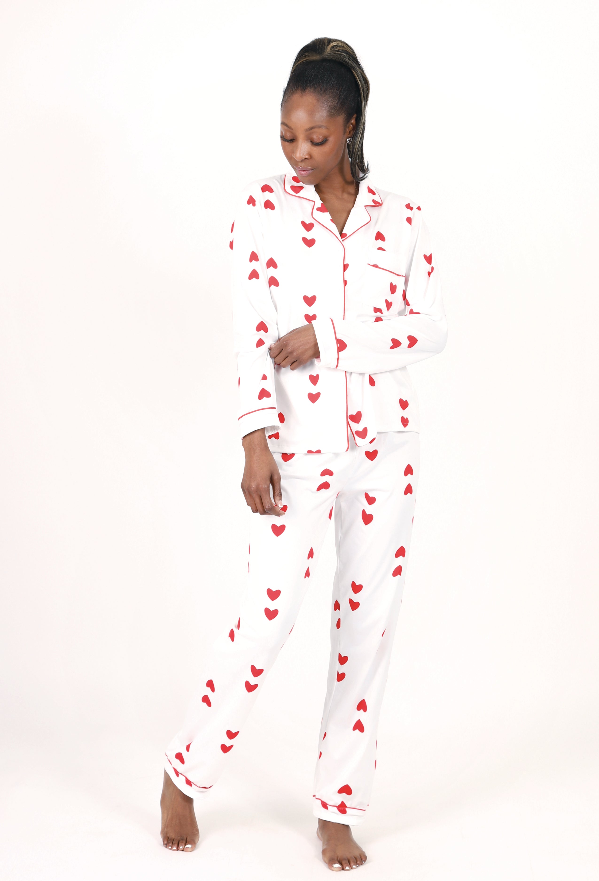 LONG-SLEEVE & PANTS PAJAMA SET