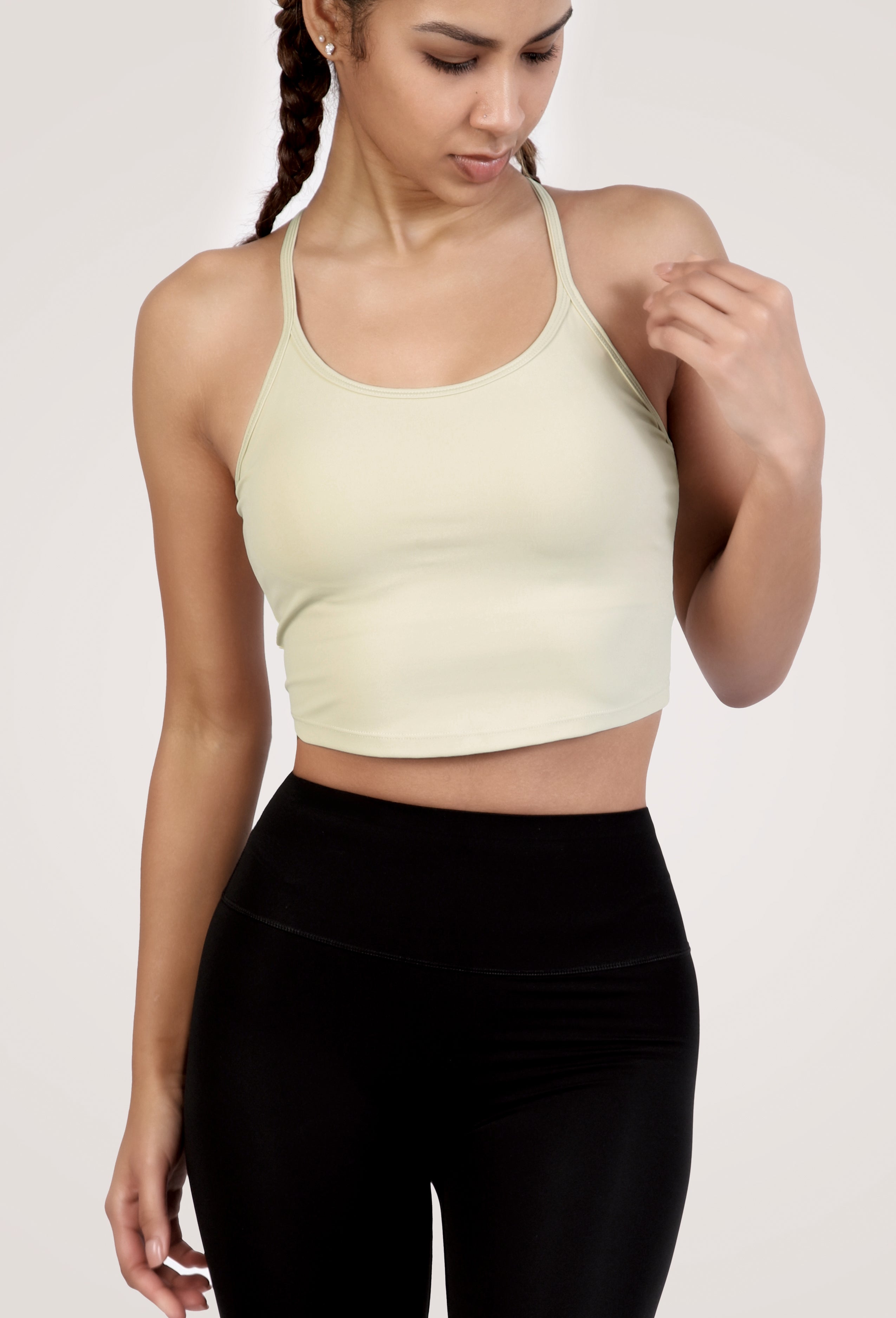 CROPPED SPORTS BRA TOP