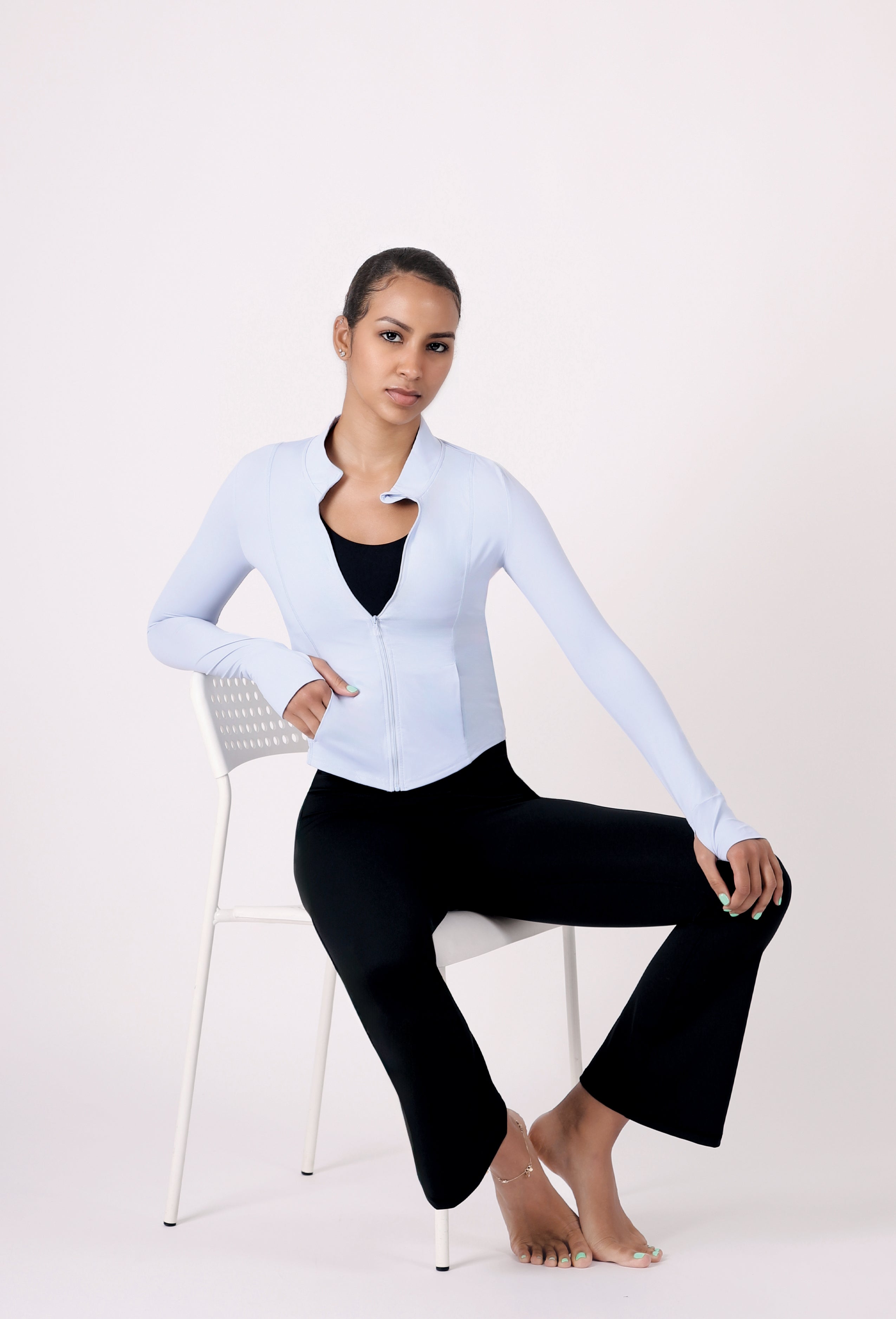 ZIP-UP SPORTS JACKET • SLIM-FIT