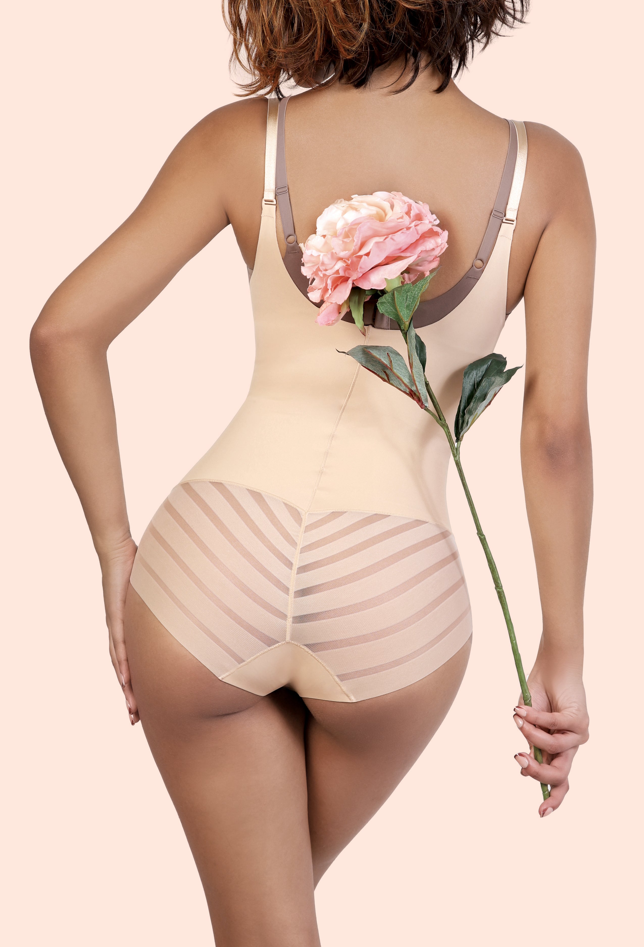 SEAMLESS TUMMY CONTROL BUTT LIFT BODYSUIT