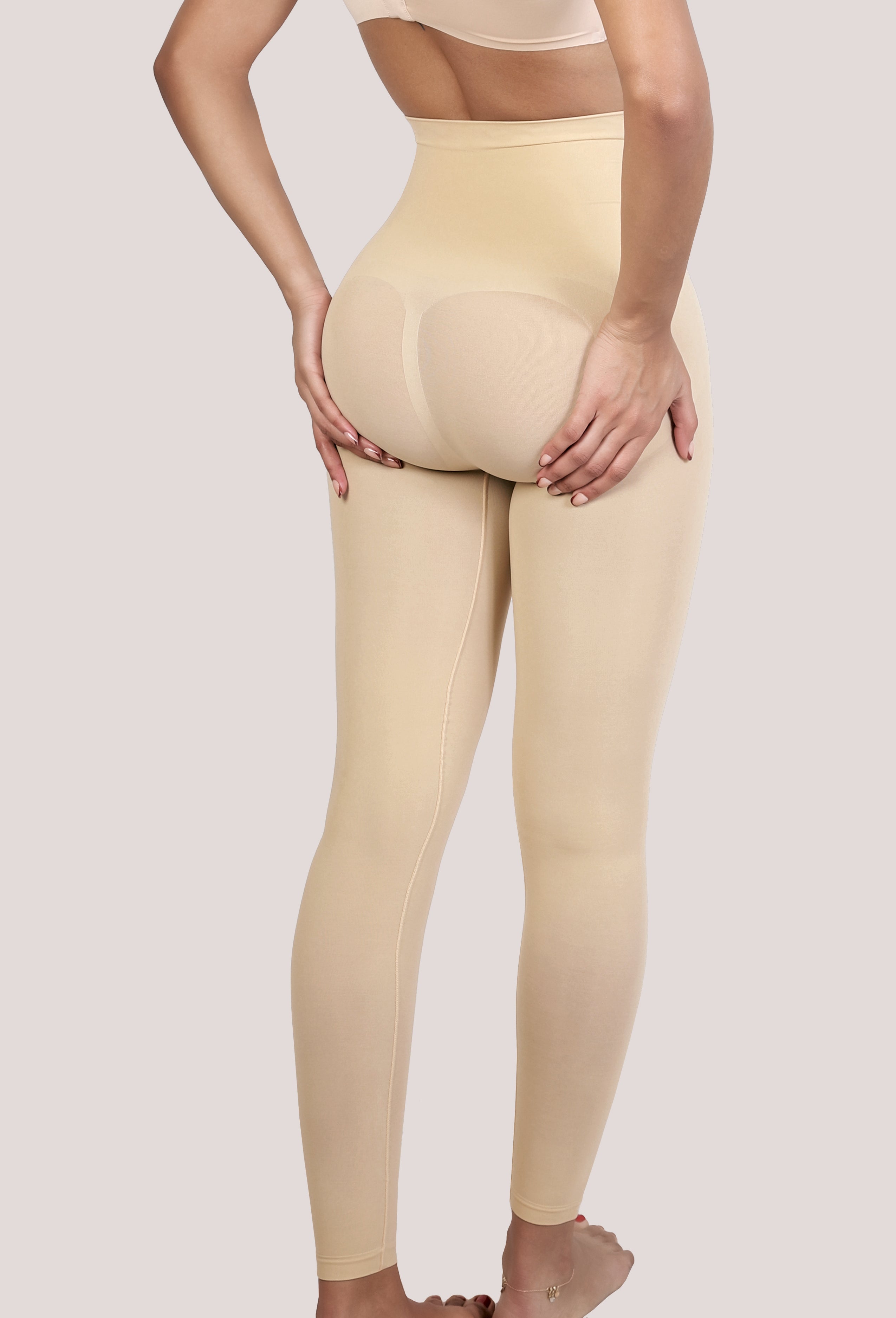 HIGH-RISE TUMMY CONTROL BUTT LIFT BASE-LAYERING LEGGINGS
