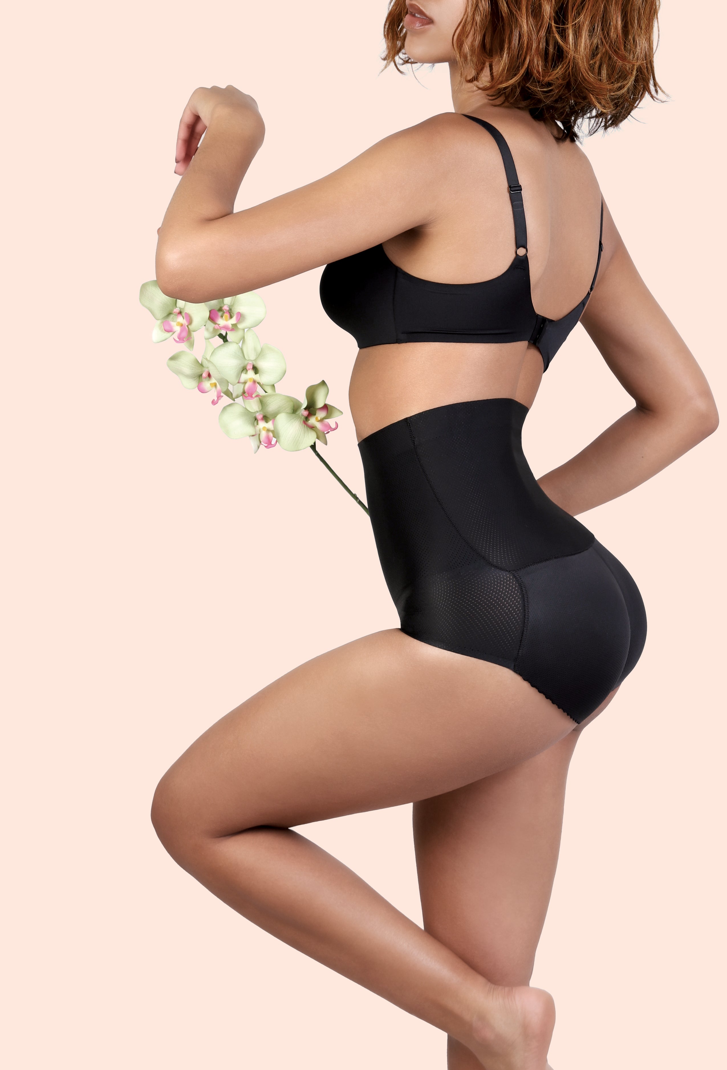 SEAMLESS HIGH-RISE TUMMY CONTROL BUTT LIFTER PANTY