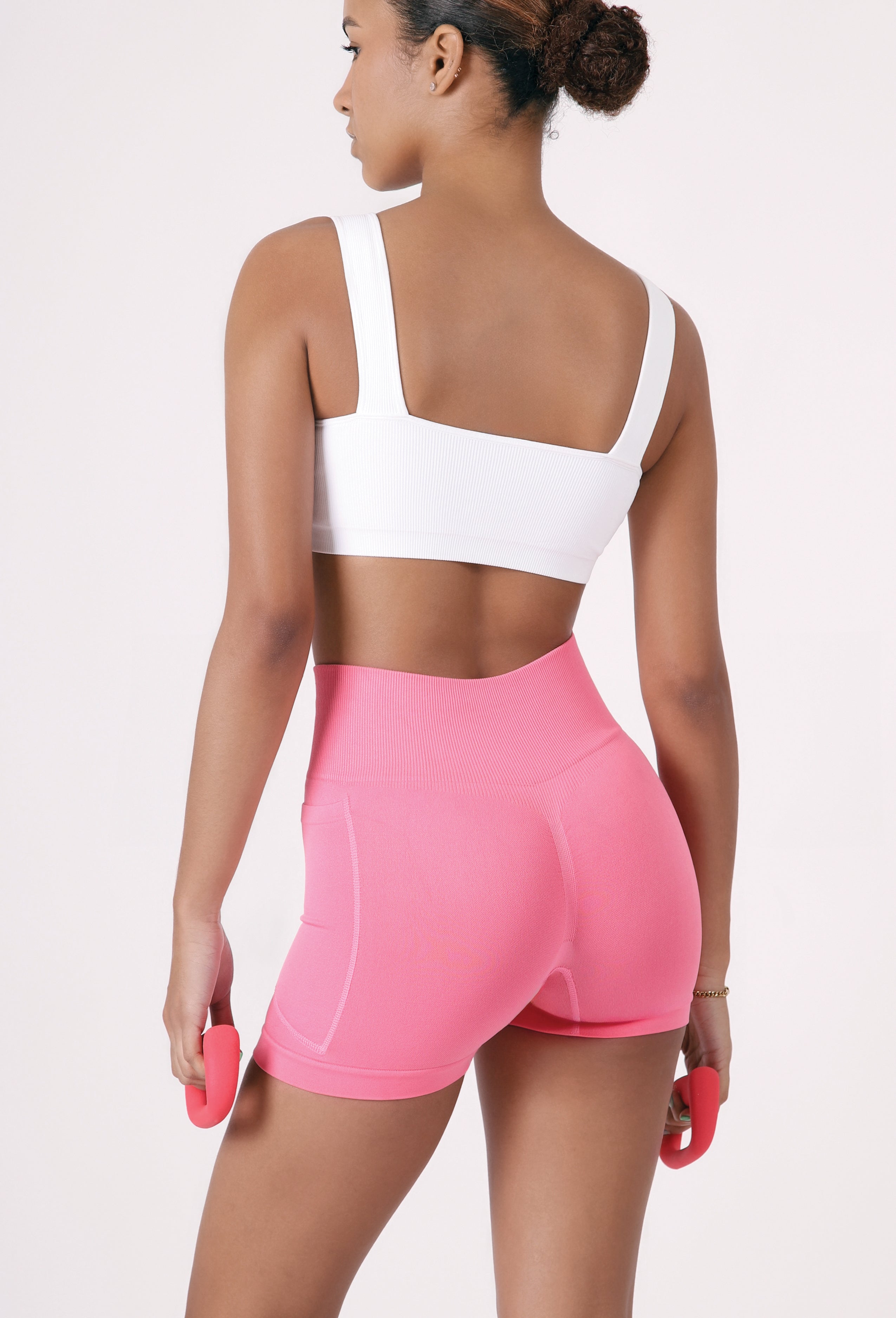 HIGH-RISE POCKET BIKER SHORTS 4"