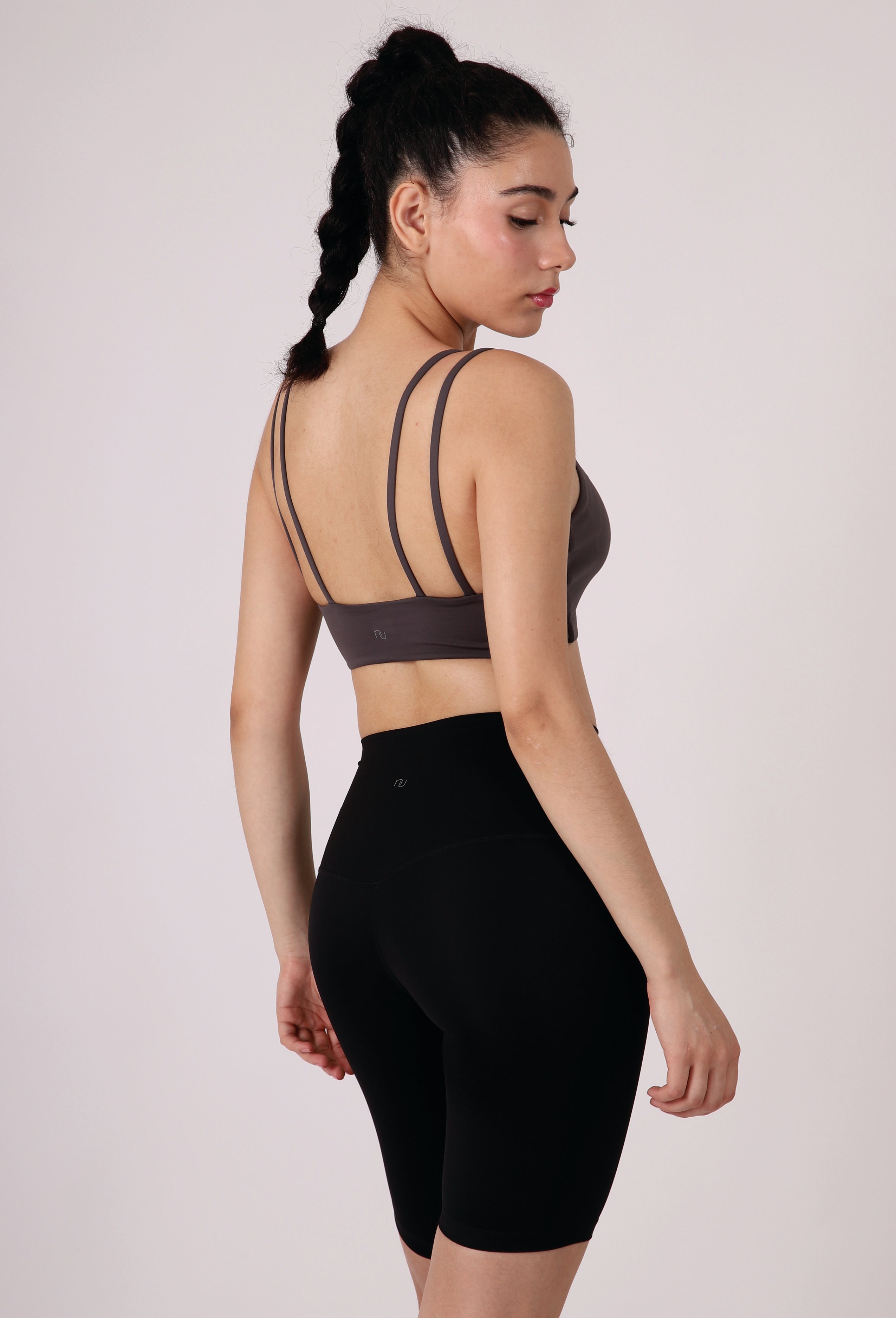 HIGH-RISE BIKER SHORTS 9”