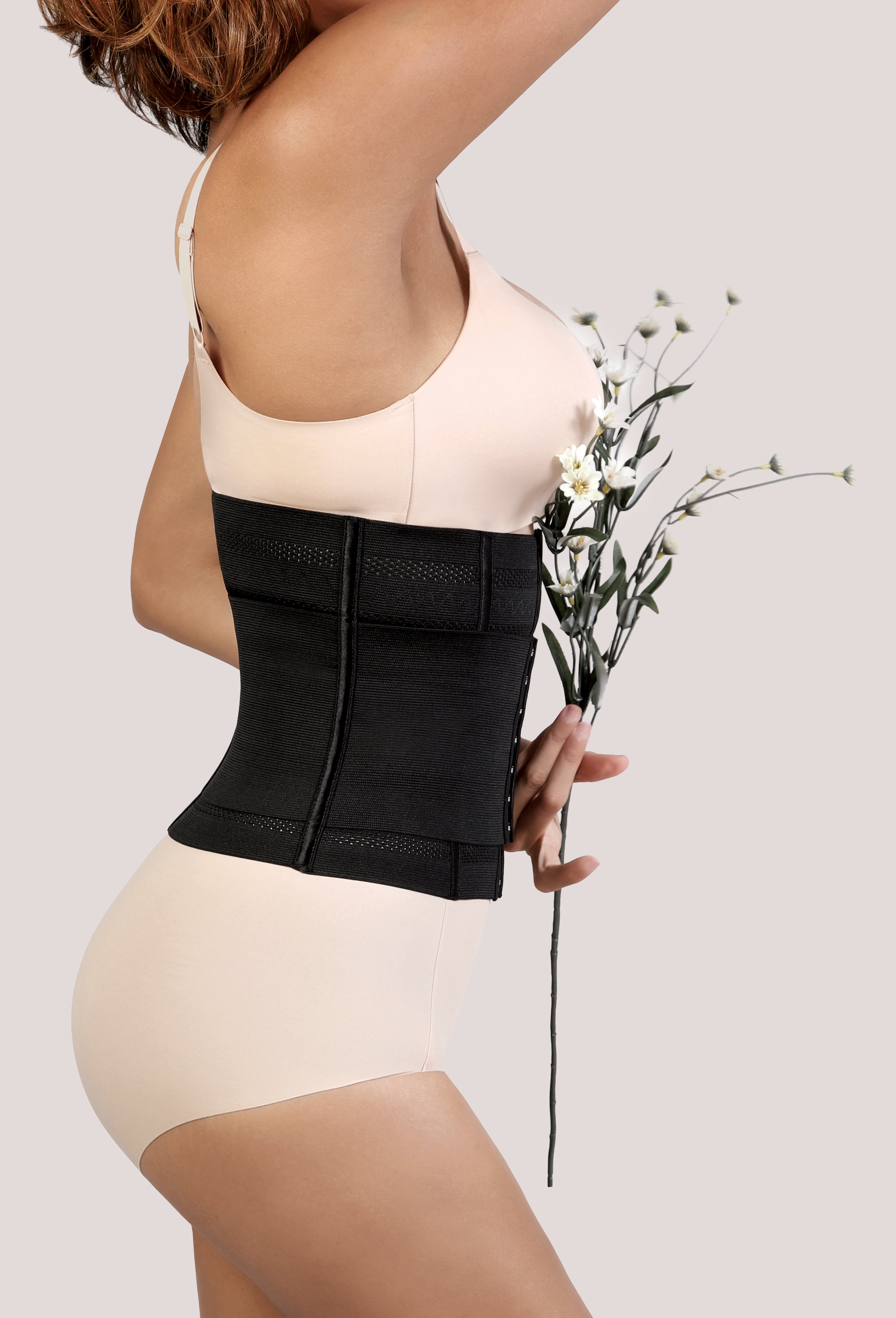 DOUBLE WRAP TUMMY CONTROL WAIST TRAINER BELT