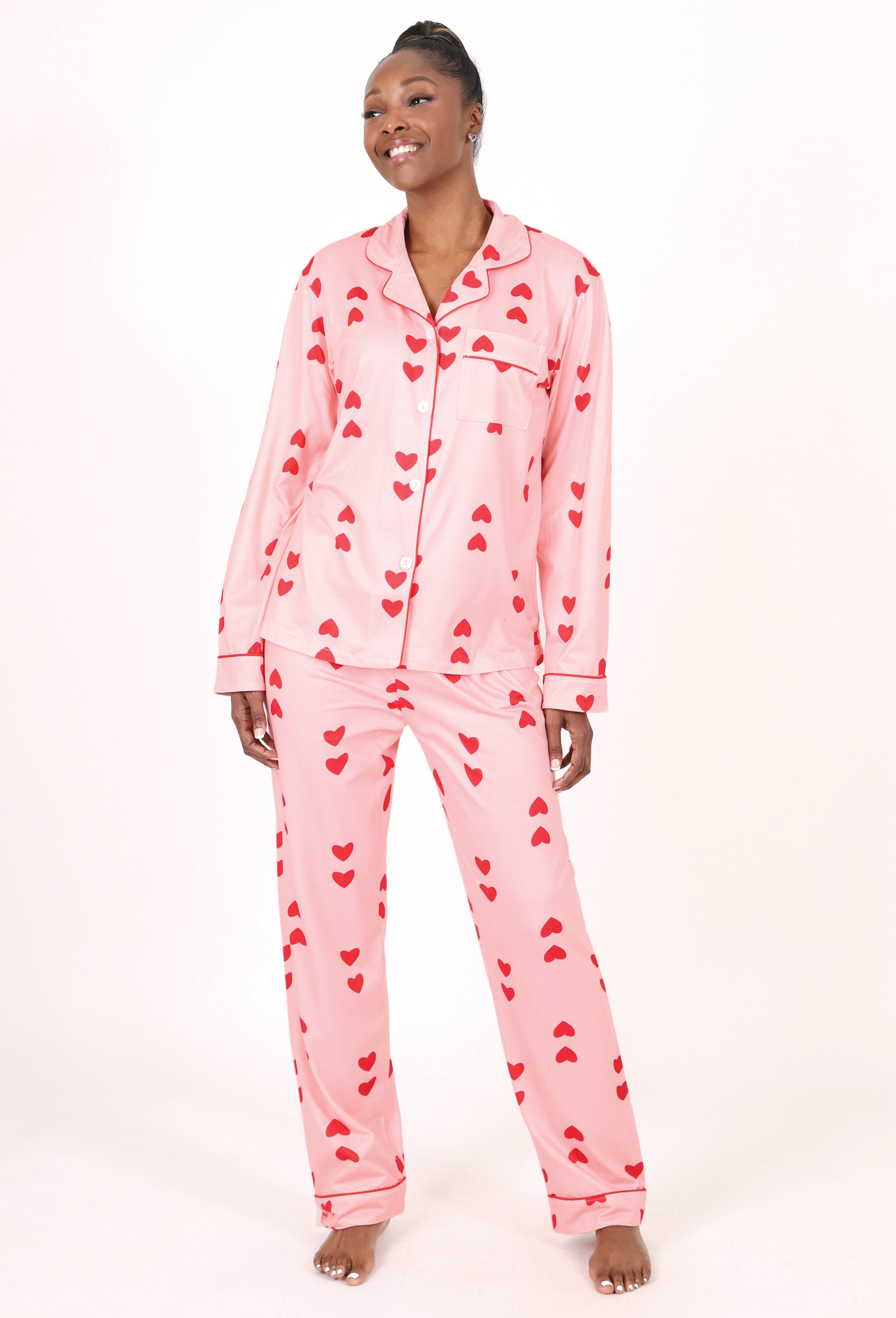 LONG-SLEEVE & PANTS PAJAMA SET