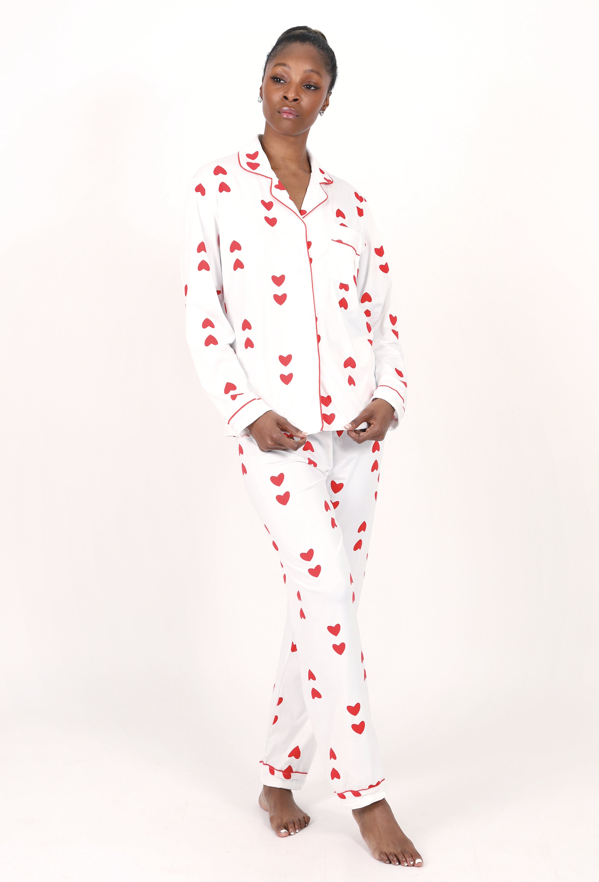 LONG-SLEEVE & PANTS PAJAMA SET