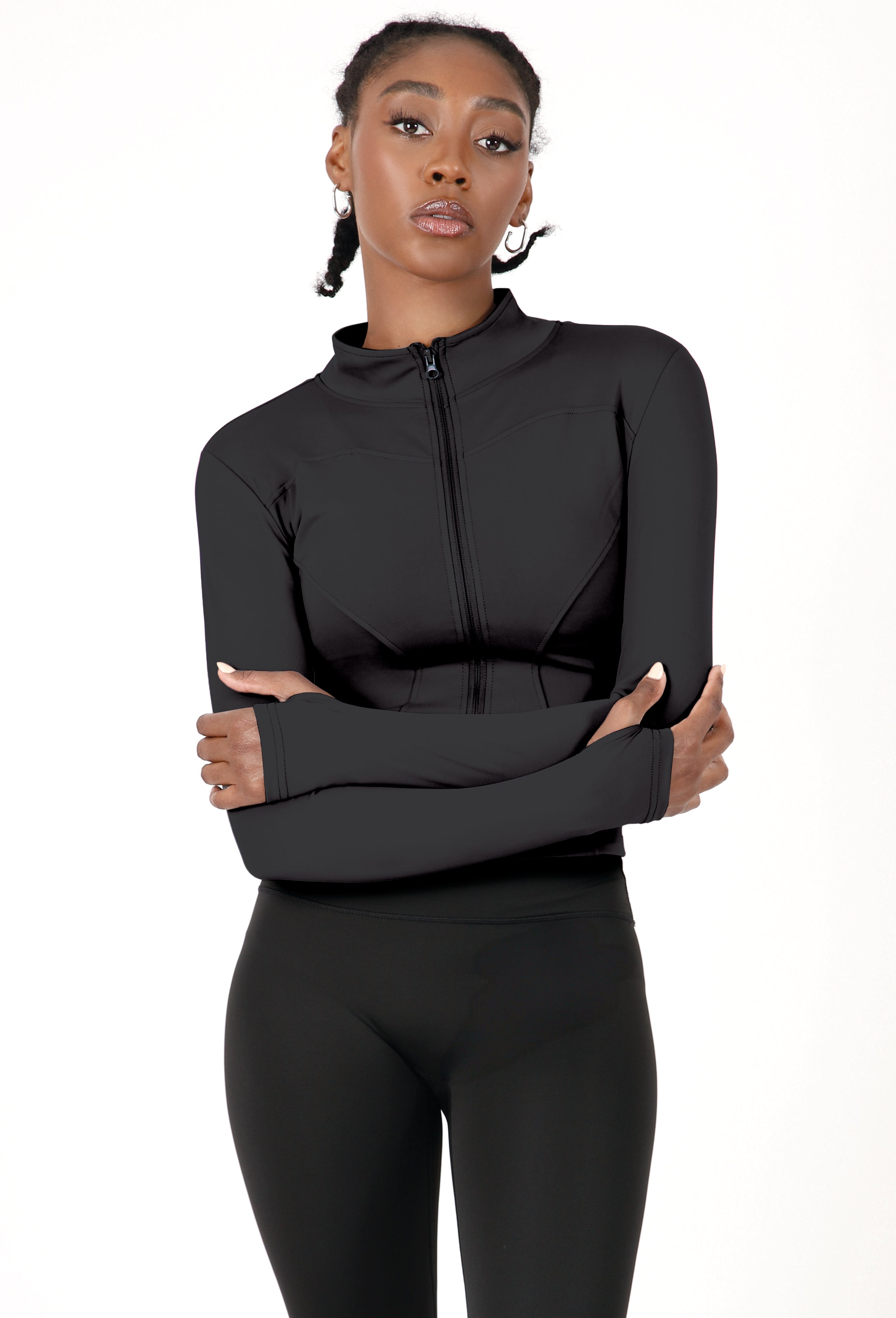 ZIP-UP SPORTS JACKET   • SLIM-FIT