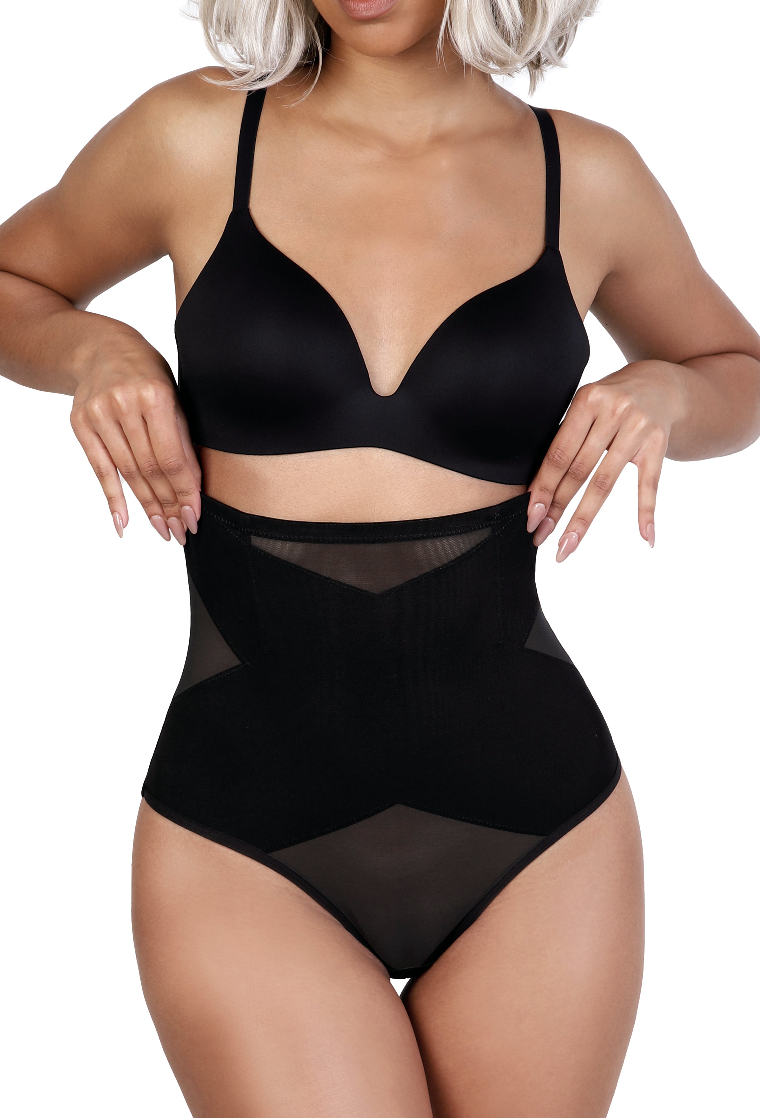 TUMMY CONTROL HIGH-WAISTED THONG